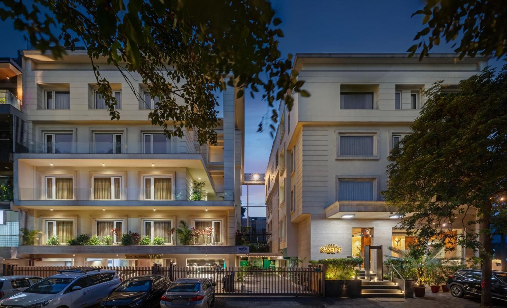Hotel Saket 27 Nova Deli Exterior foto